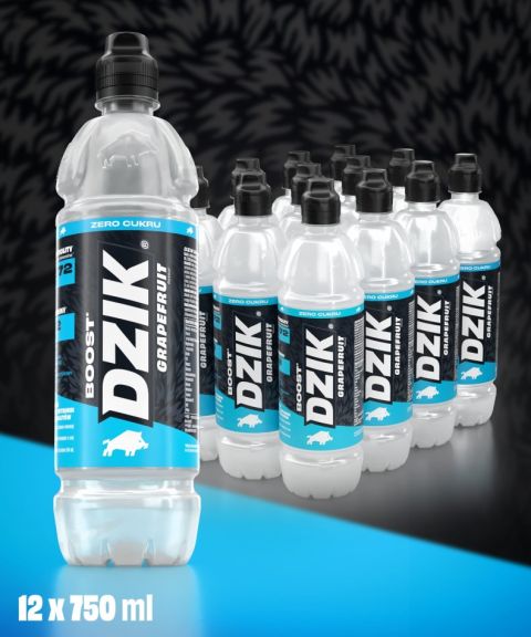 DZIK® BOOST GREJPFRUT 750ml