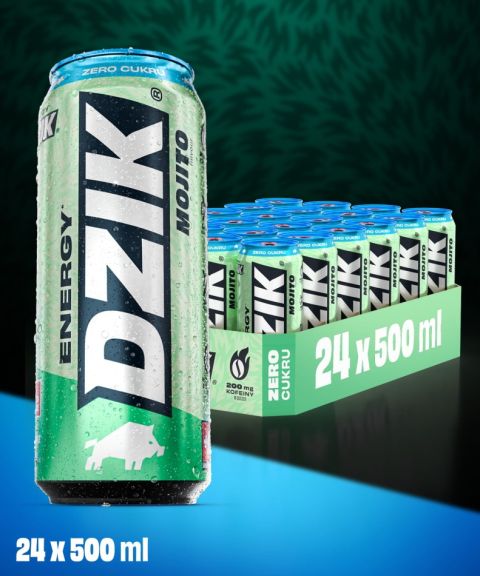 DZIK® ENERGY MOJITO 500ml