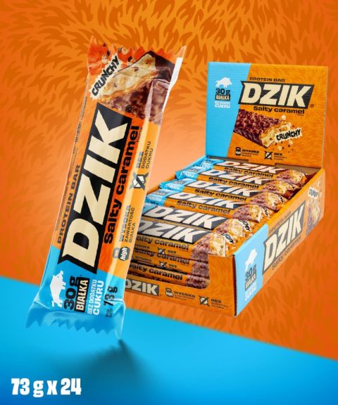 DZIK® BATON PROTEINOWY SALTY CARMEL