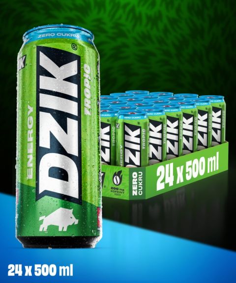 DZIK® ENERGY TROPIC 500ml 