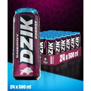 DZIK® ENERGY CHERRY 500ml 