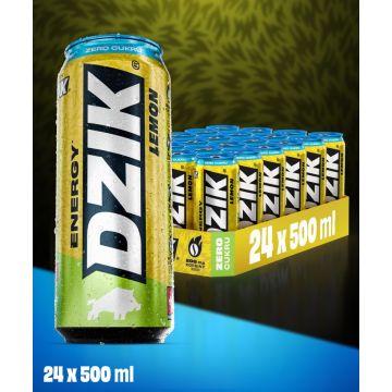 DZIK® ENERGY LEMON 500ml
